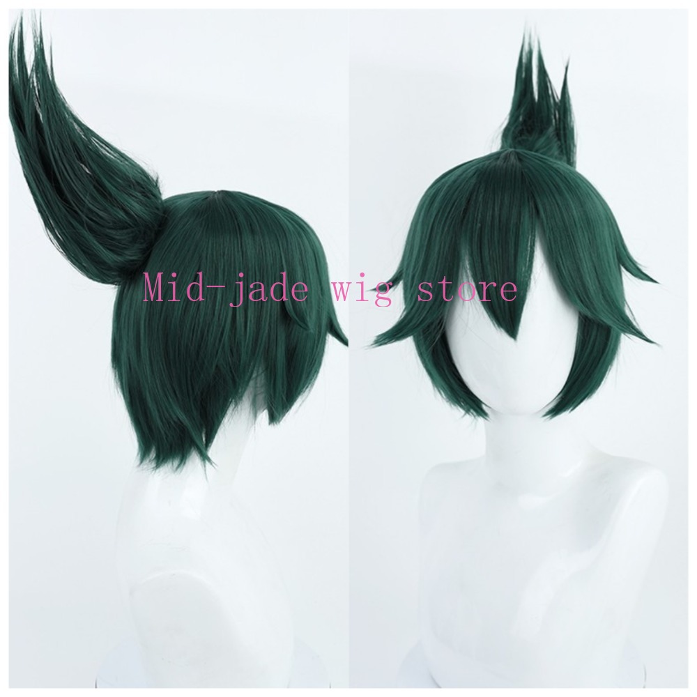 Gaming Accessories Korea - Kiriko Cosplay Wig Dark Short Hair