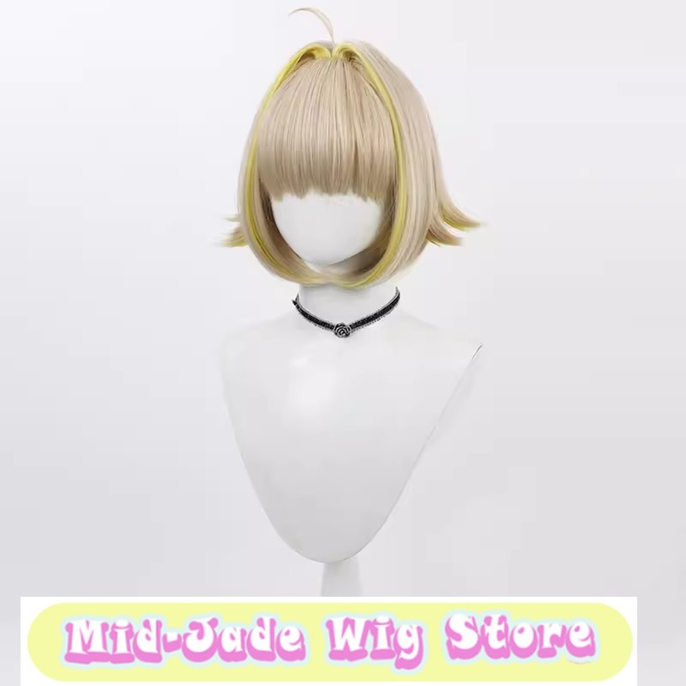Gaming Accessories Korea - Anime Cosplay Wig Highlight Hair Realistic