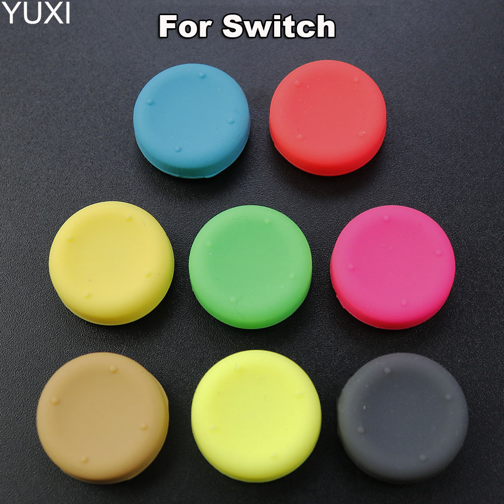 Gaming Accessories Nintendo Switch - YUXI 1PCS Silicone Anti-Slip Enhanced Thumb
