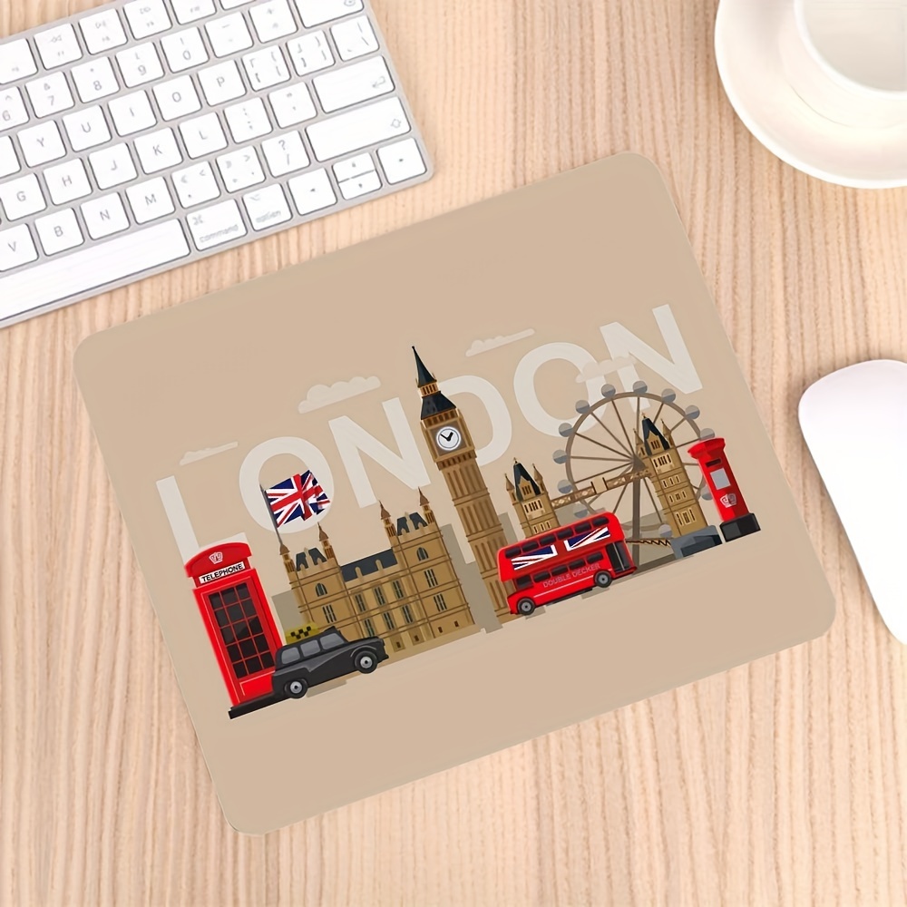 London Landmarks Rubber Mouse  - Gaming Accessories London ulasan dan harga
