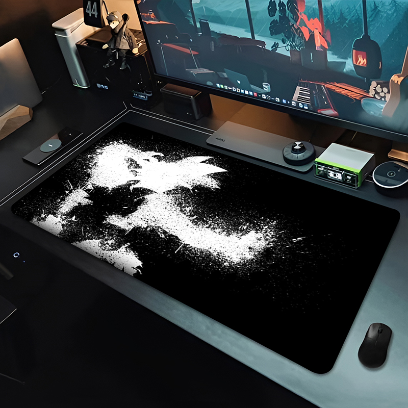 DBZ Black Anime Mouse Pad Drag - Gaming Accessories For Gaming Desk ulasan dan harga