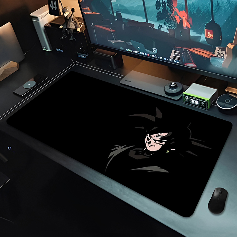 DBZ Black Anime Mouse Pad Drag - Gaming Accessories For Gaming Desk ulasan dan harga