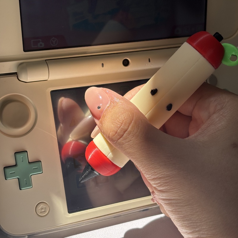 Stylus Pen Cute Apple Shape 3D - Gaming Accessories To 3D Print ulasan dan harga