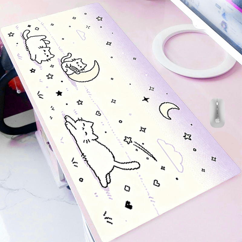 Low pixel cartoon Mouse Pad Ga - Gaming Laptop Essential Accessories ulasan dan harga