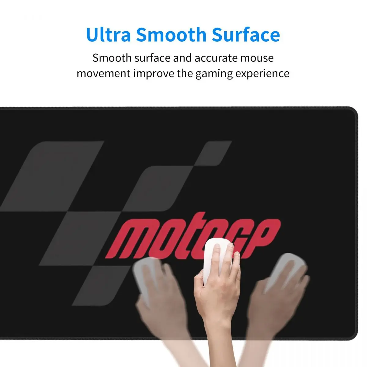 Large Mouse Pad Moto GP Logo E - Gaming Laptop Essential Accessories ulasan dan harga
