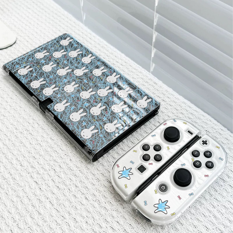 Kawaii Miffy Console Case for  - Gaming Accessories Nintendo Switch ulasan dan harga
