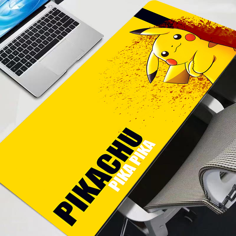 Mouse Pad Large P-Pikachu Rubb - Gaming Accessories For Gaming Desk ulasan dan harga