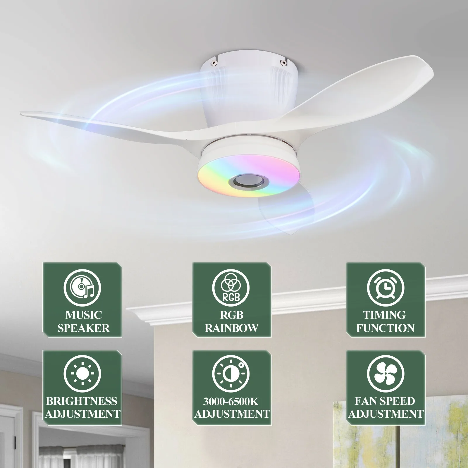Modern RGB Music Intelligent C - Fan Hub Rgb Controller ulasan dan harga