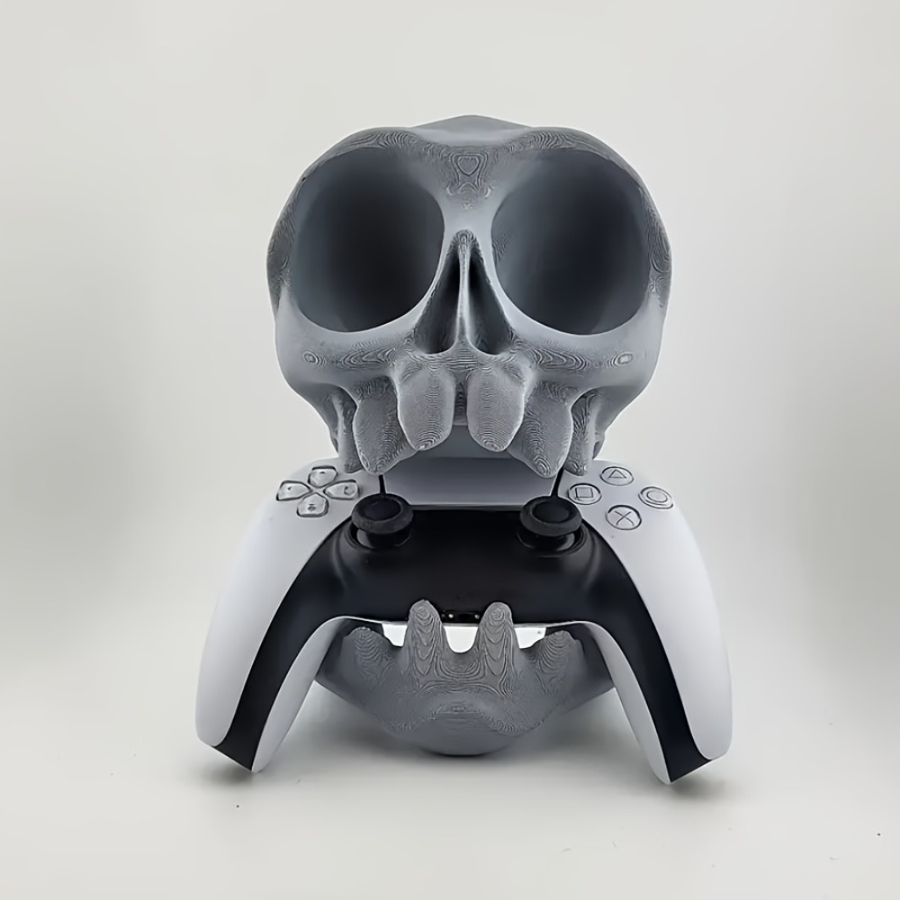 Skull Shaped Controller Stand  - Gaming Accessories Holder ulasan dan harga