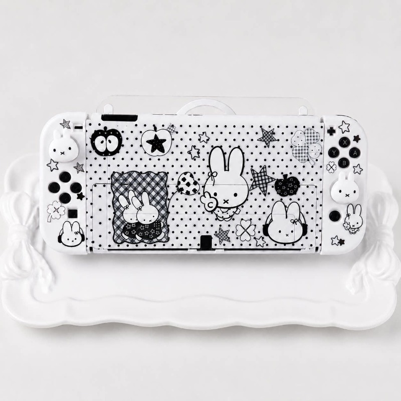 Cute Miffy Protective Case for - Gaming Accessories Nintendo Switch ulasan dan harga