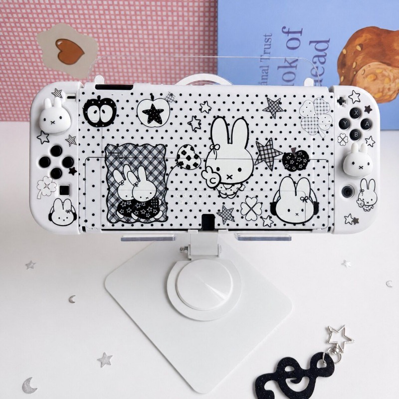 Cute Miffy Protective Case for - Gaming Accessories Nintendo Switch ulasan dan harga