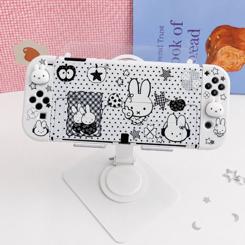 Cute Miffy Protective Case for - Gaming Accessories Nintendo Switch ulasan dan harga