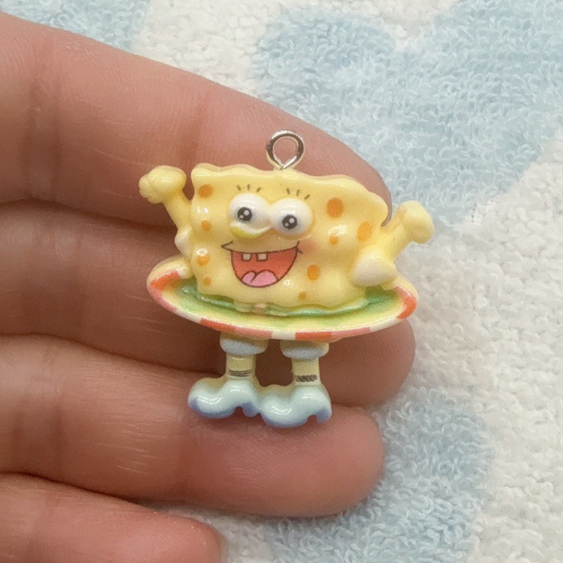10pcs cartoon resin pendant, D - Gaming Accessories Gifts ulasan dan harga