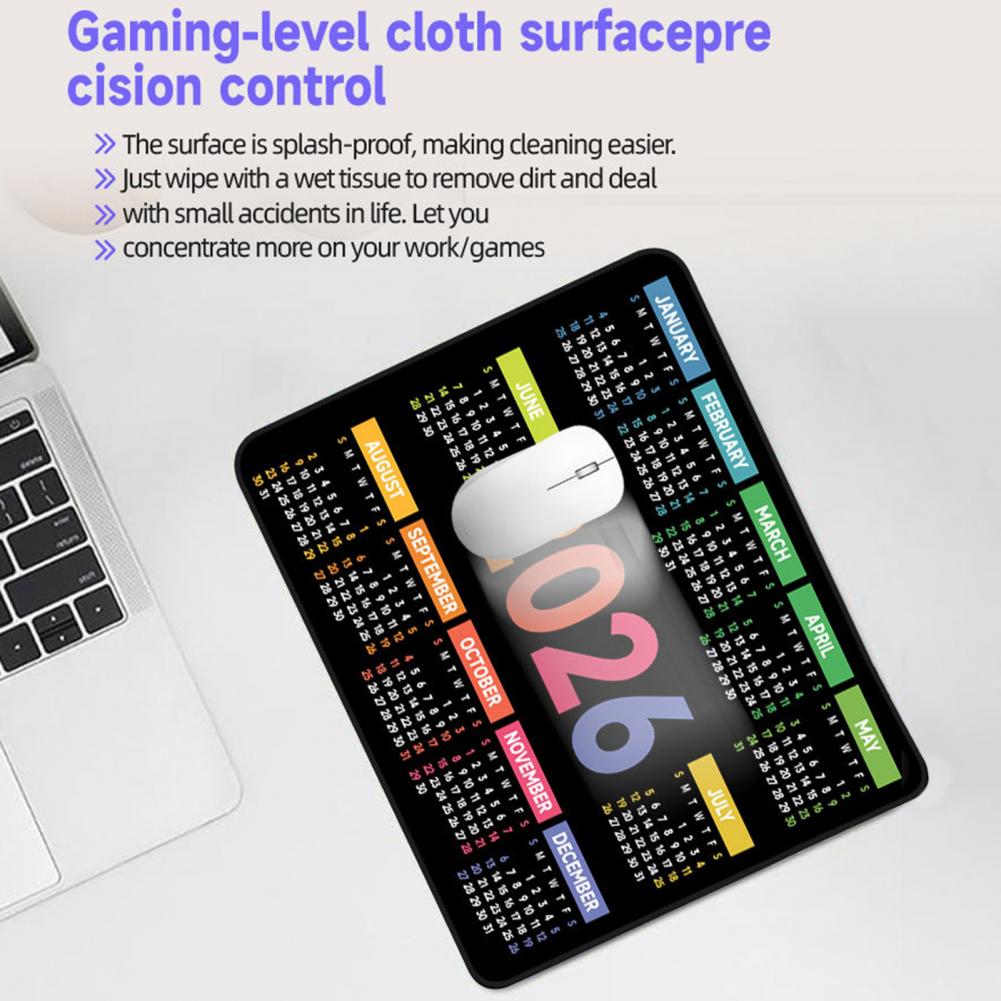2026 Calendar Mouse Pad Waterp - Gaming Accessories For Gaming Desk ulasan dan harga