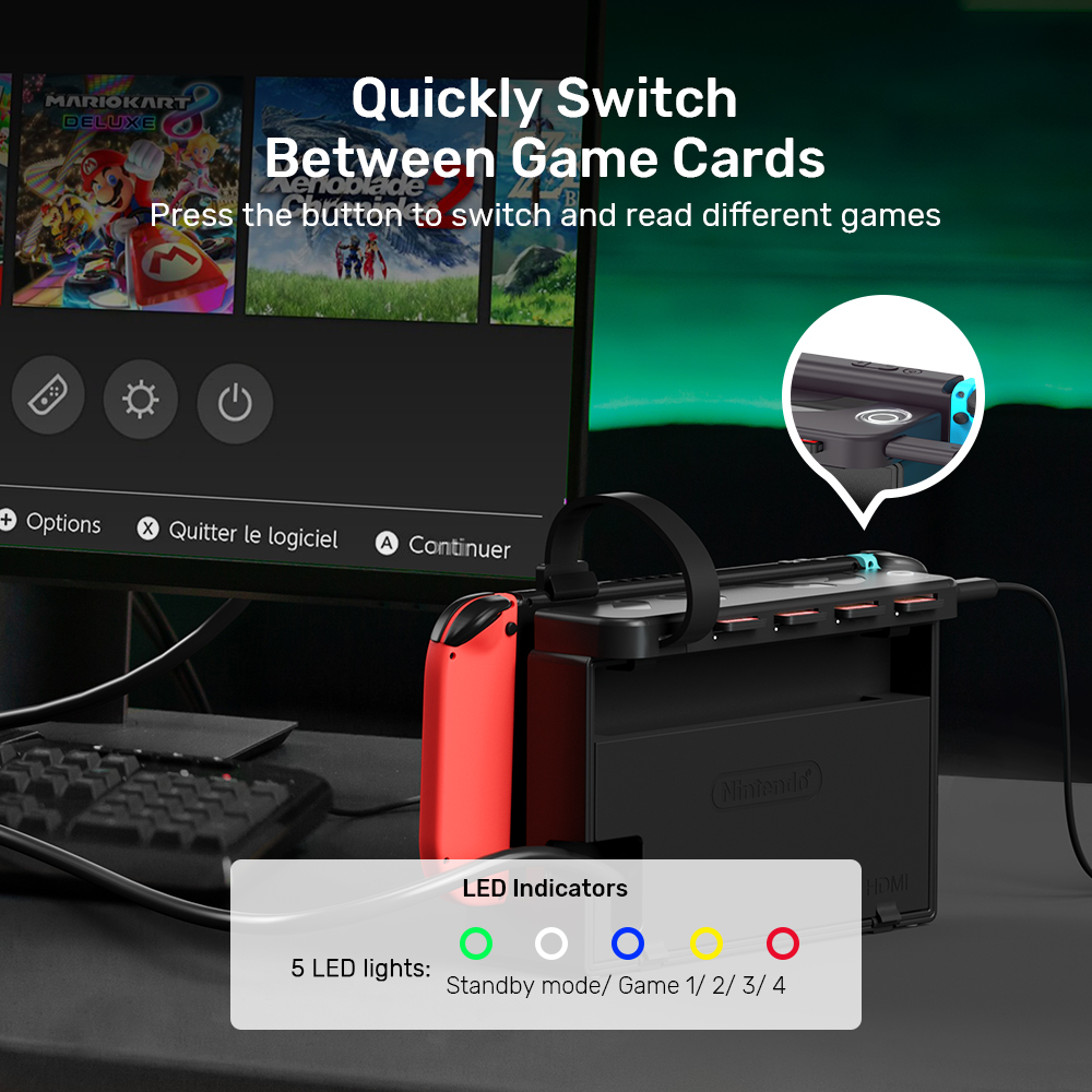 G1002D Portable Game Card Read - Gaming Accessories Holder ulasan dan harga