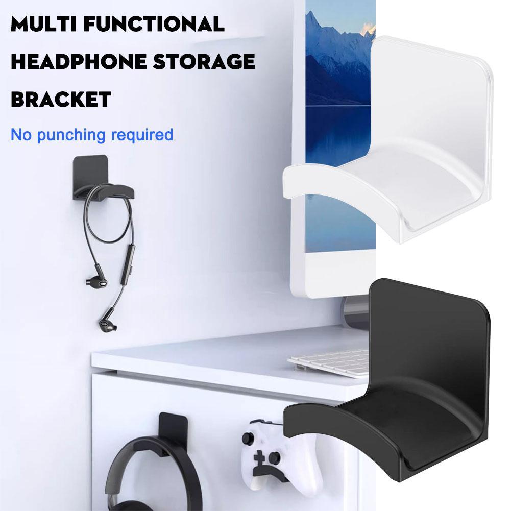 Punch-Free Wall Mount Headphon - Gaming Accessories Holder ulasan dan harga