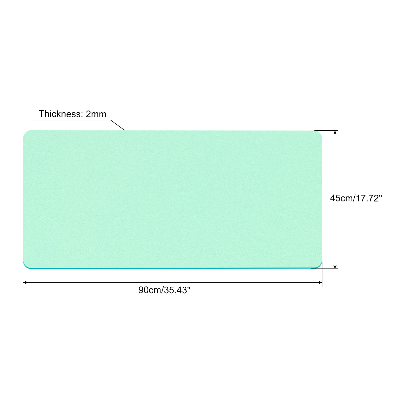 Office Desk Mat Protector PU L - Gaming Accessories For Gaming Desk ulasan dan harga