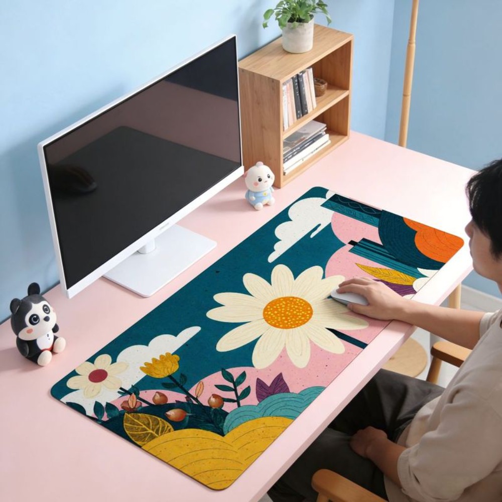 Giraffe-patterned plant design - Gaming Laptop Essential Accessories ulasan dan harga