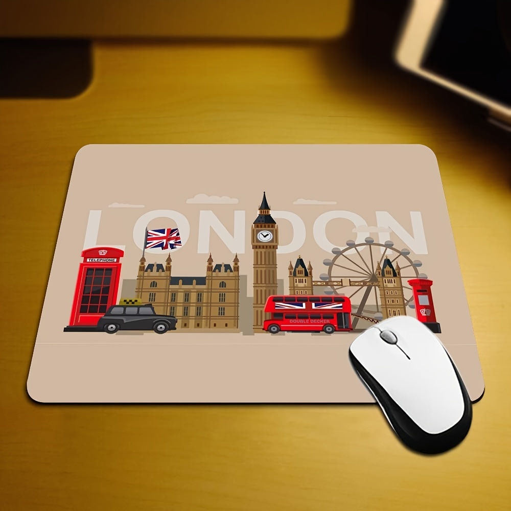 London Landmarks Rubber Mouse  - Gaming Accessories London ulasan dan harga