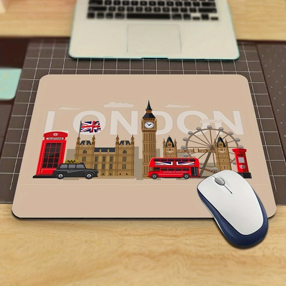 London Landmarks Rubber Mouse  - Gaming Accessories London ulasan dan harga