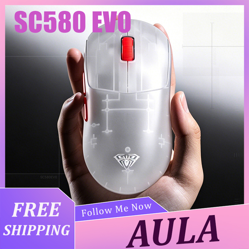 AULA SC580 EVO Mouse Lightweig - Gaming Accessories ulasan dan harga