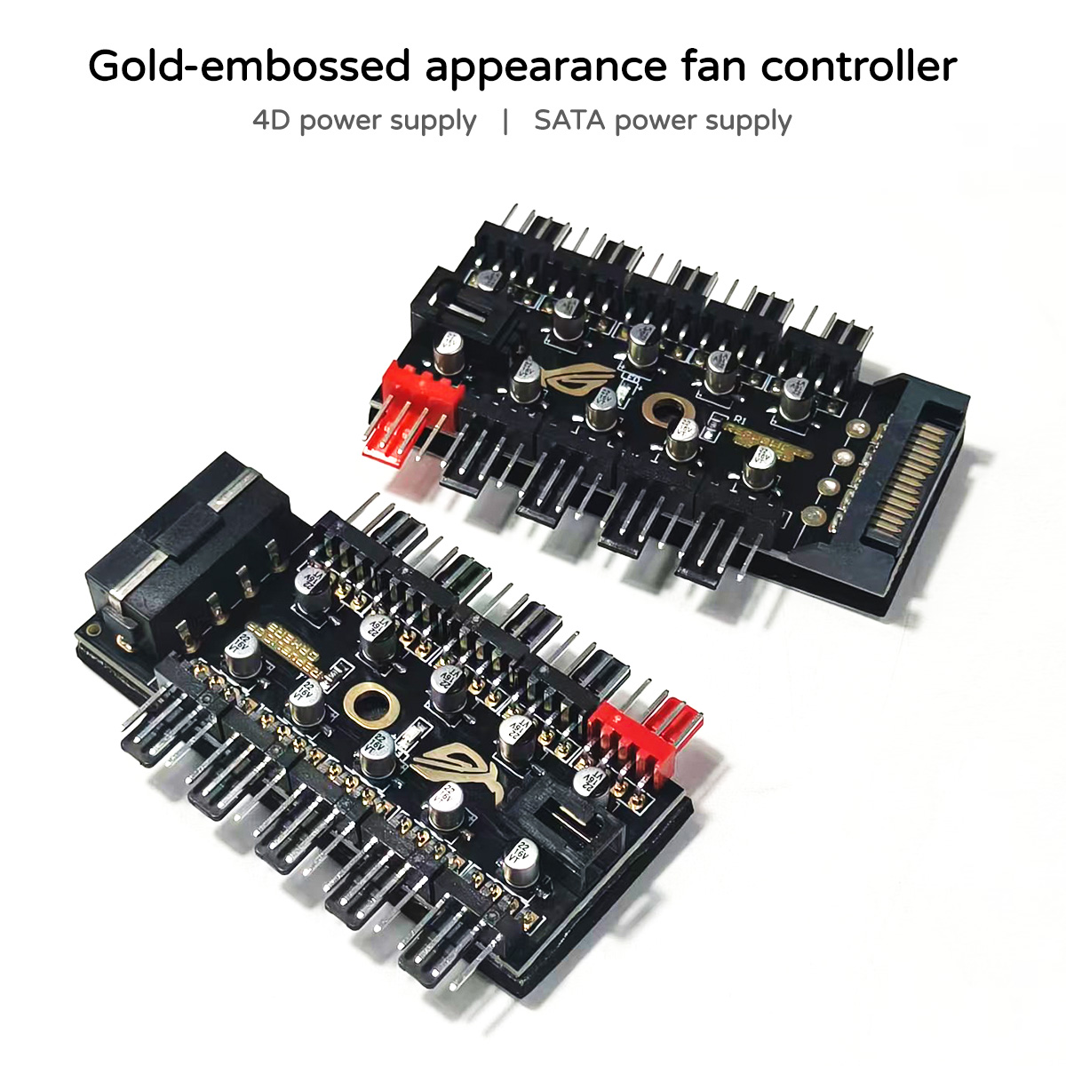 10 Port 12V 4Pin PWM Fan Contr - Fan Hub Rgb Controller ulasan dan harga
