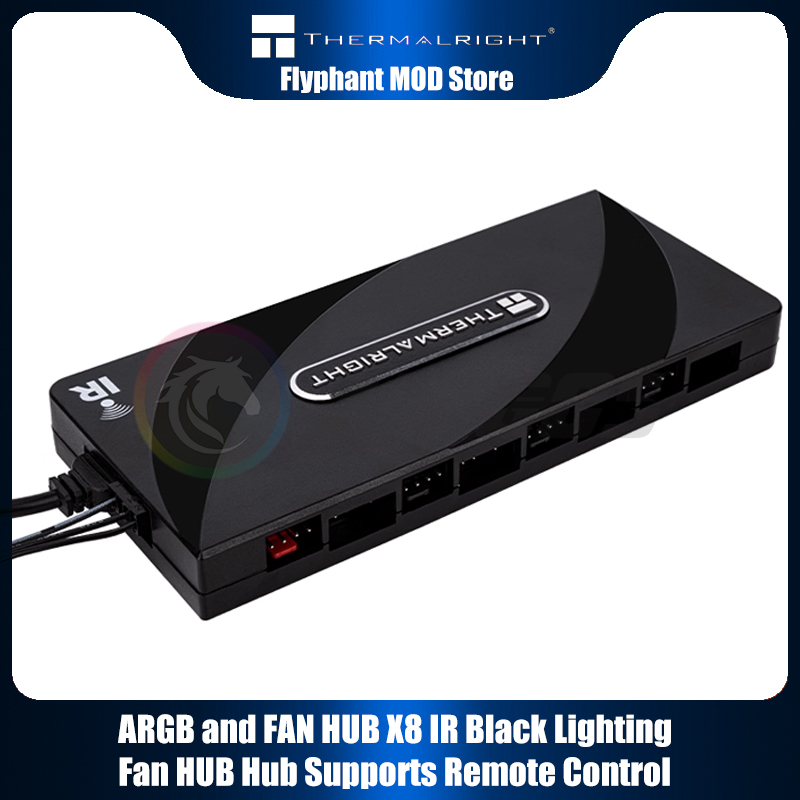Thermalright 1 To 8 4 PIN PWM  - Fan Hub Rgb Controller ulasan dan harga