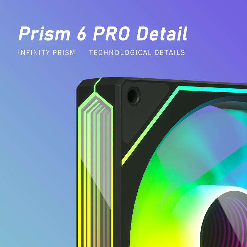 ZEZZIO PRISM 6 PRO 120mm  ARGB - Fan Hub Rgb Controller ulasan dan harga